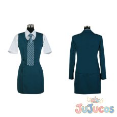 画像4: 立海大附属中学校　女子制服　コスプレ衣装　テニスの王子様　コスチューム　JUJUcosplay (4)