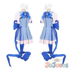 画像2: 香風智乃　魔法少女チノ　コスプレ衣装　ご注文はうさぎですか?　コスチューム　JUJUcosplay (2)
