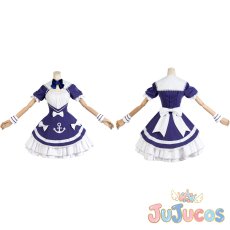 画像1: VTuber　湊あくあ　コスプレ衣装　バーチャルYouTuber　コスチューム　JUJUcosplay (1)