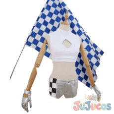 画像8: TYPE-MOON　Racing ver.　玉藻の前　ネロ・クラウディウス　コスプレ衣装　Fate/EXTELLA　コスチューム　JUJUcosplay (8)