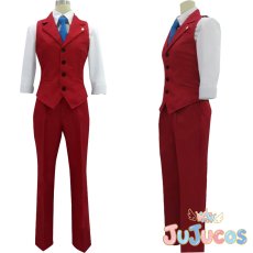 画像1: 王泥喜法介　コスプレ衣装　逆転裁判4　コスチューム　JUJUcosplay (1)