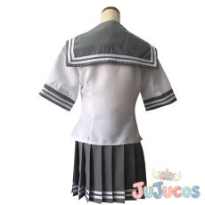 画像3: Aqours　セーラー　津島善子　国木田花丸　黒澤ルビィ　渡辺曜　黒澤ダイヤ　高海千歌　松浦果南　小原鞠莉　桜内梨子　コスプレ衣装　ラブライブ！サンシャイン!!　コスチューム　JUJUcosplay (3)