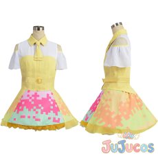 画像1: 仮野明日那　Poppy Pipopapo　コスプレ衣装　仮面ライダーエグゼイド　コスチューム　JUJUcosplay (1)