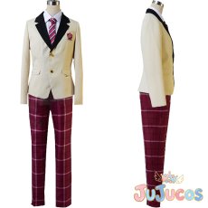 画像1: あんスタ　玲明学園　制服　漣ジュン　巴日和　コスプレ衣装　あんさんぶるスターズ！　コスチューム　JUJUcosplay (1)