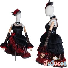 画像1: シークレットアート?　Aqours5周年　小原鞠莉　コスプレ衣装　ラブライブ！サンシャイン!!　コスチューム　JUJUcosplay (1)