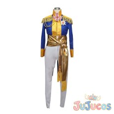 画像2: オスカル・フランソワ・ド・ジャルジェ　コスプレ衣装　ベルサイユのばら　コスチューム　JUJUcosplay (2)