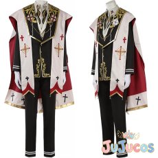 画像1: あんスタ　静謐の祈り　風早巽　コスプレ衣装　あんさんぶるスターズ！　コスチューム　JUJUcosplay (1)