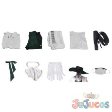 画像6: 納棺師(イソップ・カール)　真夏のお茶会　コスプレ衣装　IdentityV 第五人格　コスチューム　JUJUcosplay (6)