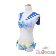 画像3: VTuber　湊あくあ　水着　コスプレ衣装　バーチャルYouTuber　コスチューム　JUJUcosplay (3)