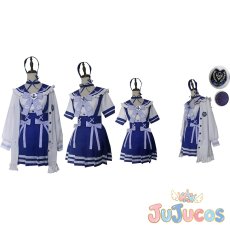 画像1: VTuber　湊あくあ　コスプレ衣装　バーチャルYouTuber　コスチューム　JUJUcosplay (1)