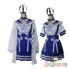画像2: VTuber　湊あくあ　コスプレ衣装　バーチャルYouTuber　コスチューム　JUJUcosplay (2)