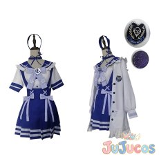 画像3: VTuber　湊あくあ　コスプレ衣装　バーチャルYouTuber　コスチューム　JUJUcosplay (3)