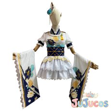 画像2: 三船栞子　決意の光　コスプレ衣装　ラブライブスクールアイドルフェスティバル　コスチューム　JUJUcosplay (2)