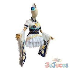 画像3: 三船栞子　決意の光　コスプレ衣装　ラブライブスクールアイドルフェスティバル　コスチューム　JUJUcosplay (3)