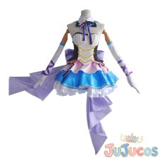 画像2: エミリア　アイドルVer　コスプレ衣装　Re:ゼロから始める異世界生活　コスチューム　JUJUcosplay (2)