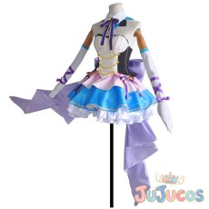 画像3: エミリア　アイドルVer　コスプレ衣装　Re:ゼロから始める異世界生活　コスチューム　JUJUcosplay (3)