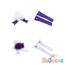 画像9: 北の国　スノウ(Snow)　ホワイト(White)　1周年　1st Anniversary きみに花を、空に魔法を　コスプレ衣装　魔法使いの約束　コスチューム　JUJUcosplay (9)