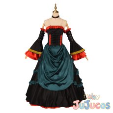 画像2: C.C.　ドレス　コスプレ衣装　コードギアス 復活のルルーシュ　コスチューム　JUJUcosplay (2)