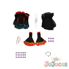 画像5: C.C.　ドレス　コスプレ衣装　コードギアス 復活のルルーシュ　コスチューム　JUJUcosplay (5)