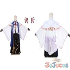 画像1: フェイト・グランドオーダー　Fate/GO　FGO　マーリン　再臨　キャスター　コスプレ衣装　Fate/Grand Order　コスチューム　JUJUcosplay (1)