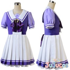 画像1: サイレンススズカ　コスプレ衣装　ウマ娘プリティーダービー　コスチューム　JUJUcosplay (1)