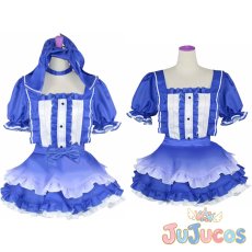 画像1: Vtuber　勇気ちひろ　コスプレ衣装　バーチャルYouTuber　コスチューム　JUJUcosplay (1)