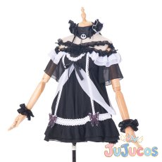 画像3: VTuber　潤羽るしあ　ゴスロリ衣装　コスプレ衣装　バーチャルYouTuber　コスチューム　JUJUcosplay (3)