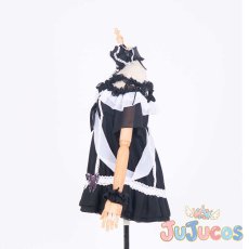 画像7: VTuber　潤羽るしあ　ゴスロリ衣装　コスプレ衣装　バーチャルYouTuber　コスチューム　JUJUcosplay (7)