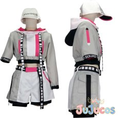 画像1: Vivid BAD SQUAD　もう一度ふたりで　小豆沢こはね　コスプレ衣装　プロジェクトセカイ カラフルステージ！ feat. 初音ミク　コスチューム　JUJUcosplay (1)