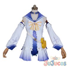 画像2: げんしん　バーバラ　水着　余韻の叙述　サマータイムスパークル　コスプレ衣装　原神　コスチューム　JUJUcosplay (2)