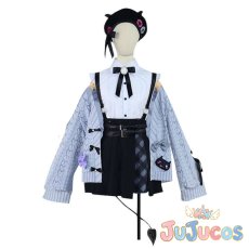 画像2: Vtuber　常闇トワ　ガーリー系　コスプレ衣装　バーチャルYouTuber　コスチューム　JUJUcosplay (2)