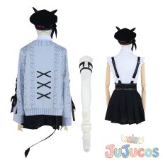画像4: Vtuber　常闇トワ　ガーリー系　コスプレ衣装　バーチャルYouTuber　コスチューム　JUJUcosplay (4)