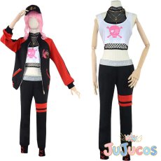画像1: VTuber　森美声　コスプレ衣装　バーチャルYouTuber　コスチューム　JUJUcosplay (1)