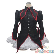 画像2: 黒鳥千代子　コスプレ衣装　黒魔女さんが通る!!　コスチューム　JUJUcosplay (2)