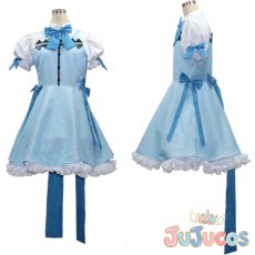 画像1: 香風智乃　魔法少女チノ　コスプレ衣装　ご注文はうさぎですか?　コスチューム　JUJUcosplay (1)