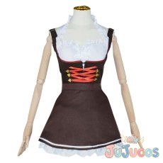 画像3: VTuber　白銀ノエル　ディアンドル娘衣装　コスプレ衣装　バーチャルYouTuber　コスチューム　JUJUcosplay (3)