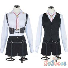 画像1: Vtuber　獅白ぼたん　新衣装　コスプレ衣装　バーチャルYouTuber　コスチューム　JUJUcosplay (1)
