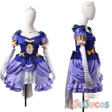 画像1: Liella!　平安名すみれ　ノンフィクション!!　コスプレ衣装　ラブライブ！スーパースター!!　コスチューム　JUJUcosplay (1)