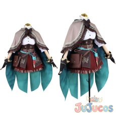 画像1: Vtuber　七詩ムメイ　コスプレ衣装　バーチャルYouTuber　コスチューム　JUJUcosplay (1)