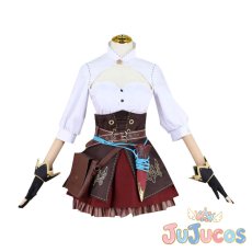 画像5: Vtuber　七詩ムメイ　コスプレ衣装　バーチャルYouTuber　コスチューム　JUJUcosplay (5)