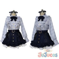 画像1: アイドルマスターシャイニーカラーズ　黛 冬優子　コスプレ衣装　THE iDOLM@STER SHINYCOLORS　コスチューム　JUJUcosplay (1)