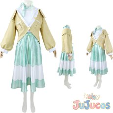 画像1: VTuber　尾丸ポルカ　私服衣装　コスプレ衣装　バーチャルYouTuber　コスチューム　JUJUcosplay (1)