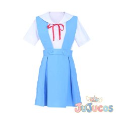 画像2: 惣流・アスカ・ラングレー　制服　コスプレ衣装　新世紀エヴァンゲリオン　コスチューム　JUJUcosplay (2)