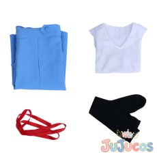 画像4: 惣流・アスカ・ラングレー　制服　コスプレ衣装　新世紀エヴァンゲリオン　コスチューム　JUJUcosplay (4)