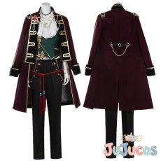 画像8: あんスタ　月光奇譚　神崎颯馬　鬼龍紅郎　蓮巳敬人　スカーレットハロウィン衣装　コスプレ衣装　あんさんぶるスターズ！　コスチューム　JUJUcosplay (8)