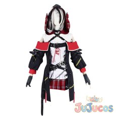画像2: VTuber　沙花叉クロヱ　初期2D　コスプレ衣装　バーチャルYouTuber　コスチューム　JUJUcosplay (2)