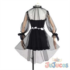 画像4: VTuber　ワトソン・アメリア　ドレス　コスプレ衣装　バーチャルYouTuber　コスチューム　JUJUcosplay (4)