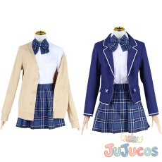 画像1: VTuber　潤羽るしあ　制服　コスプレ衣装　バーチャルYouTuber　コスチューム　JUJUcosplay (1)