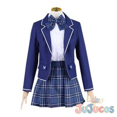 画像3: VTuber　潤羽るしあ　制服　コスプレ衣装　バーチャルYouTuber　コスチューム　JUJUcosplay (3)