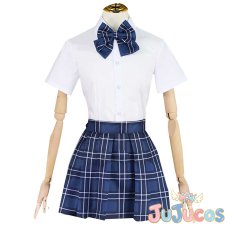 画像4: VTuber　潤羽るしあ　制服　コスプレ衣装　バーチャルYouTuber　コスチューム　JUJUcosplay (4)